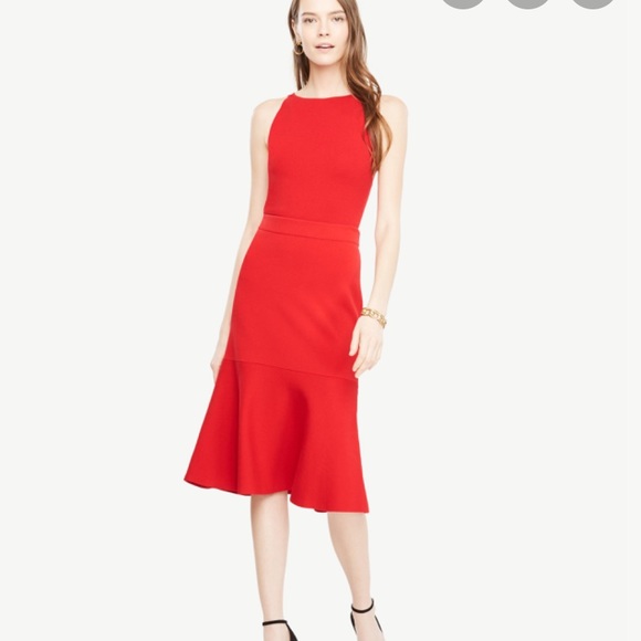 Ann Taylor Dresses & Skirts - Ann Taylor flare flounce skirt Ann Taylor Dresses & Skirts - Ann Taylor flare flounce skirt